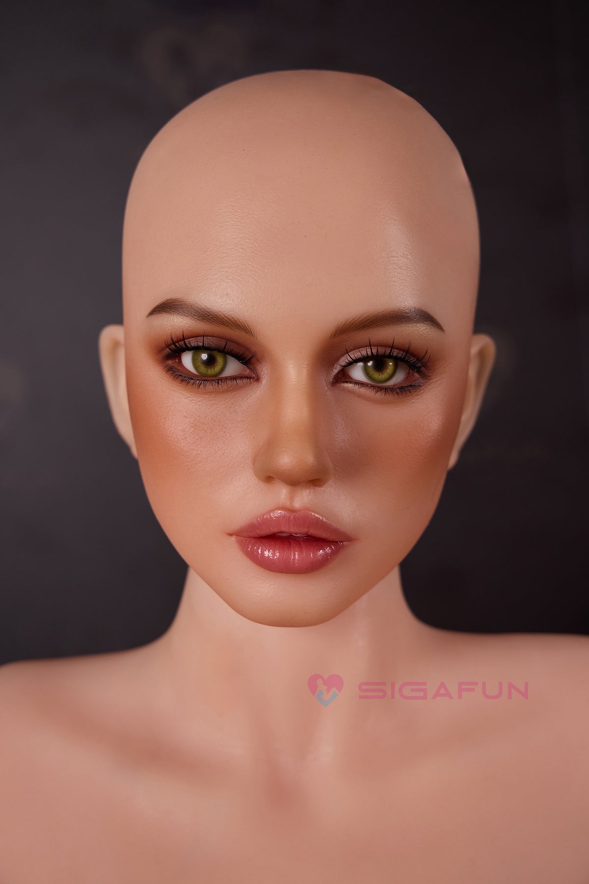 Testa Ada SG3 Sigafun in silicone con occhi Custom 9 – solo testa, corpo non incluso